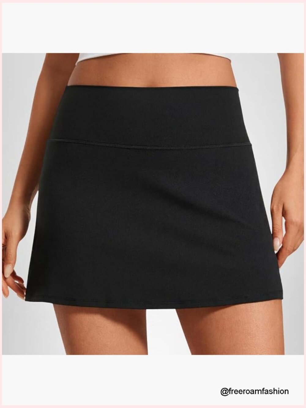 Butterluxe High Waisted Tennis Skirt - Mini Lined A-Line Golf Skort with Pockets